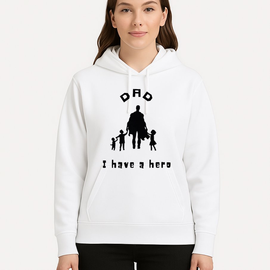 Military Dad Superhero Welcome Home Surprise Hoodie