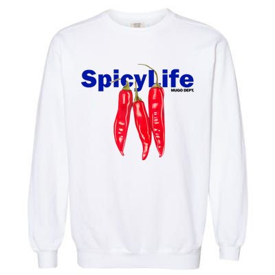 Mugo Dept Spicy Life Garment-Dyed Sweatshirt