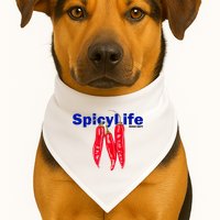 Mugo Dept Spicy Life USA-Made Doggie Bandana