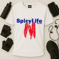 Mugo Dept Spicy Life Cooling Performance Crew T-Shirt