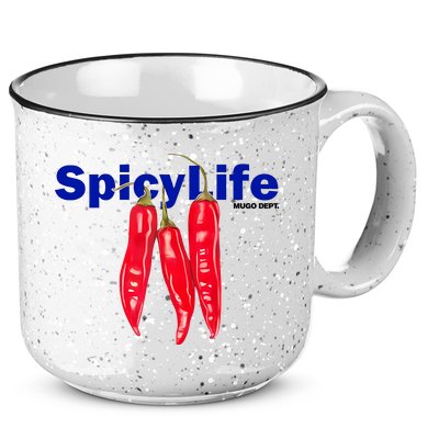 Mugo Dept Spicy Life 15oz Campfire Ceramic Mug