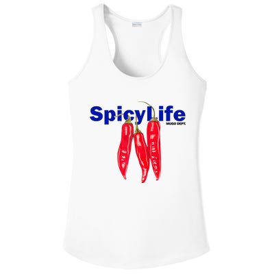 Mugo Dept Spicy Life Ladies PosiCharge Competitor Racerback Tank