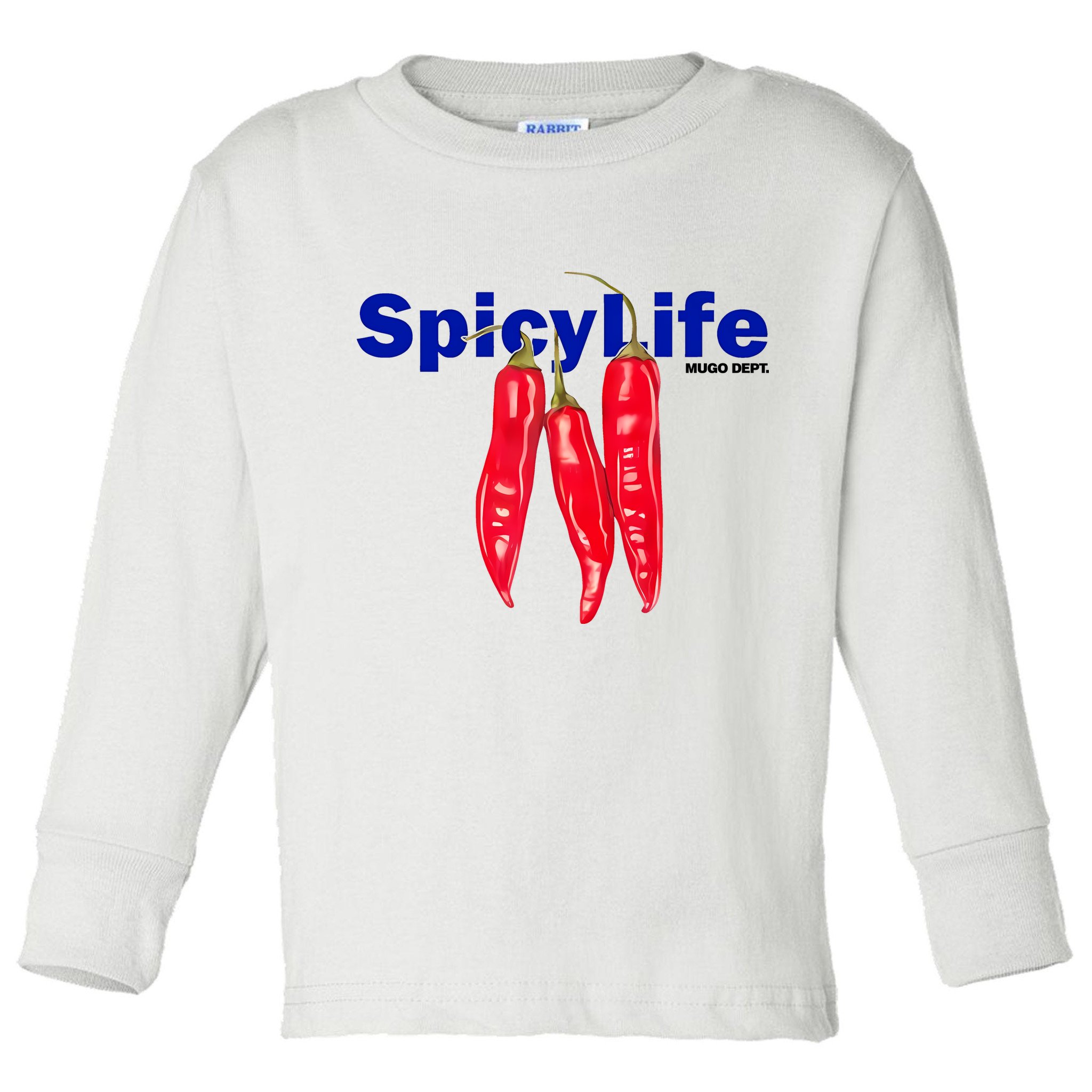 Mugo Dept Spicy Life Toddler Long Sleeve Shirt