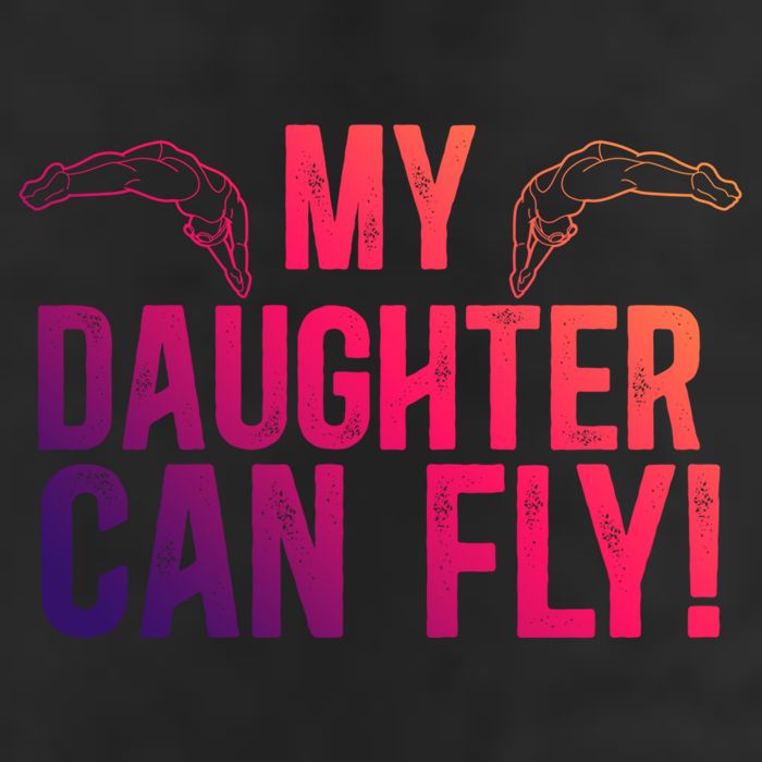 My Daughter Swim Dad Of A Swimmer Father Swimming Dad Gift Adult Drive Performance Visor