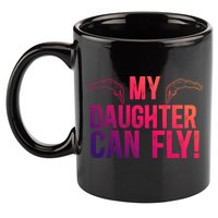 My Daughter Swim Dad Of A Swimmer Father Swimming Dad Gift 11oz C Handle Ceramic Mug