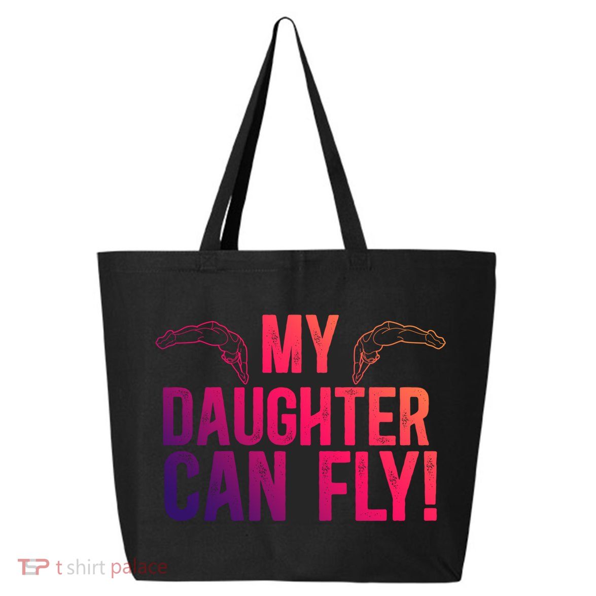 My Daughter Swim Dad Of A Swimmer Father Swimming Dad Gift 25L Jumbo Tote