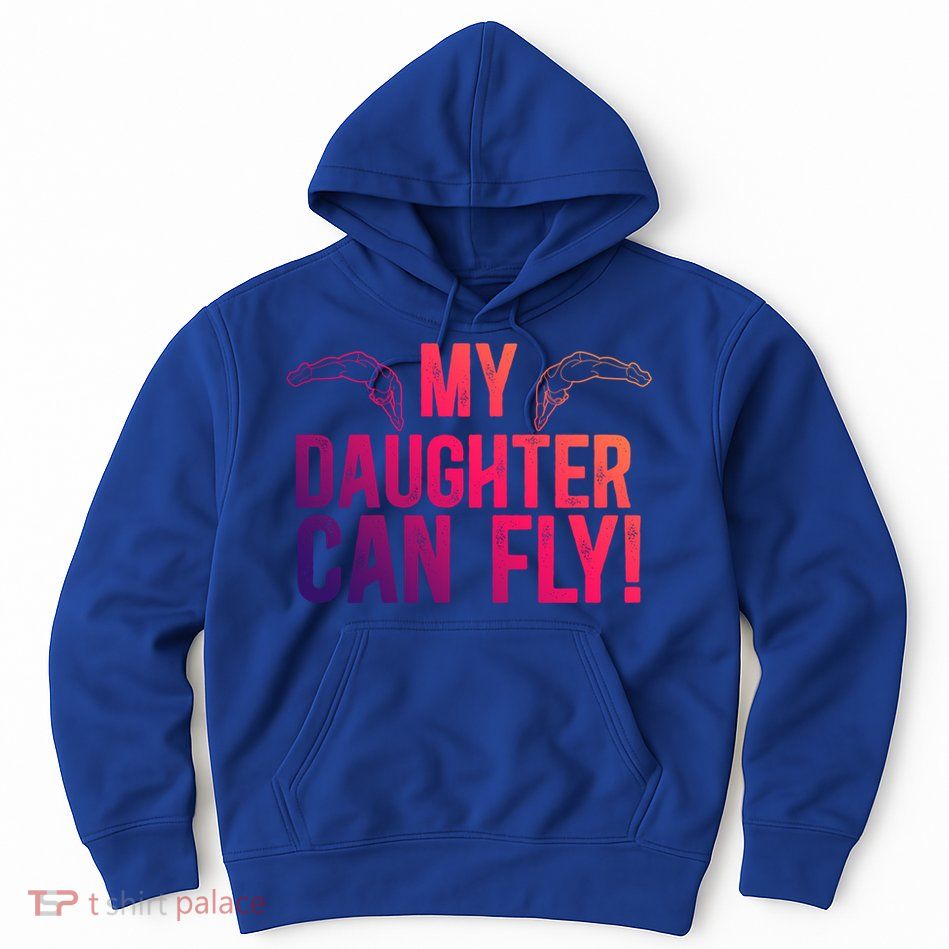 My Daughter Swim Dad Of A Swimmer Father Swimming Dad Gift Hoodie