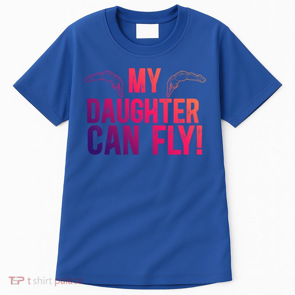 My Daughter Swim Dad Of A Swimmer Father Swimming Dad Gift Tall T-Shirt