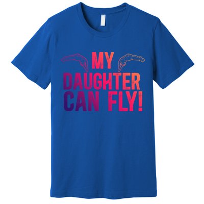 My Daughter Swim Dad Of A Swimmer Father Swimming Dad Gift Premium T-Shirt