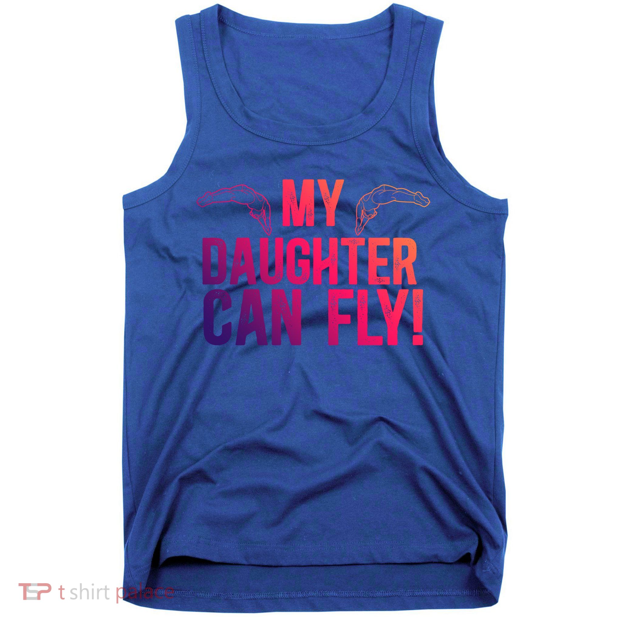 My Daughter Swim Dad Of A Swimmer Father Swimming Dad Gift Tank Top