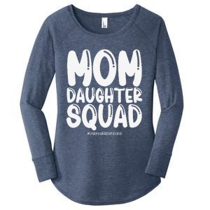 Mom Daughter Squad Mom And Daughter Women's Perfect Tri Tunic Long Sleeve Shirt