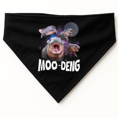 Moo Deng Space Hippo USA-Made Doggie Bandana