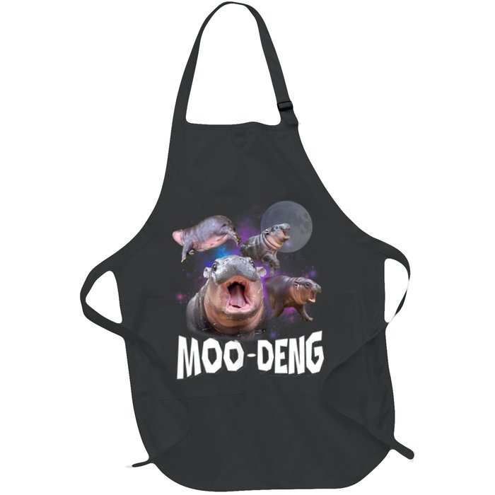 Moo Deng Space Hippo Apron