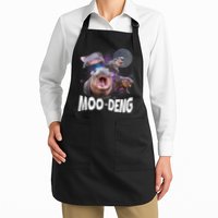 Moo Deng Space Hippo Apron