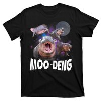 Moo Deng Space Hippo T-Shirt