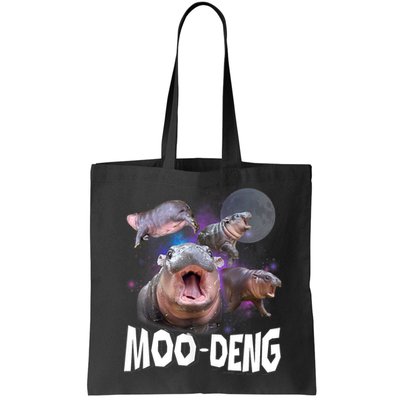 Moo Deng Space Hippo Bag