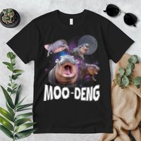 Moo Deng Space Hippo Premium T-Shirt