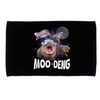 Moo Deng Space Hippo Microfiber Hand Towel