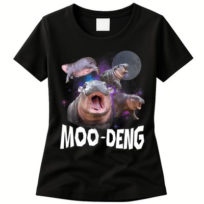 Moo Deng Space Hippo Women's T-Shirt