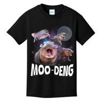 Moo Deng Space Hippo Kids T-Shirt