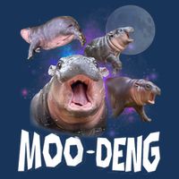 Moo Deng Space Hippo Infant Baby Jersey Bodysuit