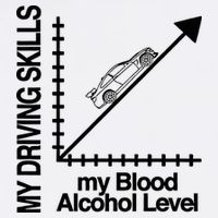 My Driving Skills My Blood Alcohol Level Funny Design Golf Towel
