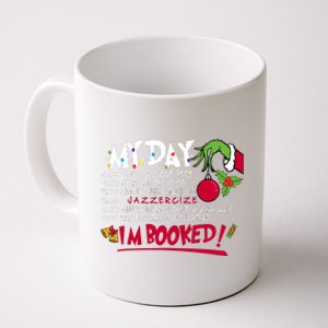 My Day Schedule I’M Booked Christmas Merry Christmas Coffee Mug