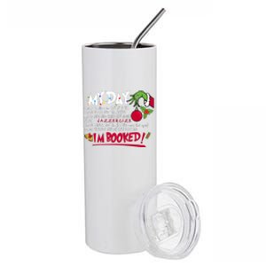 My Day Schedule I’M Booked Christmas Merry Christmas Stainless Steel Tumbler