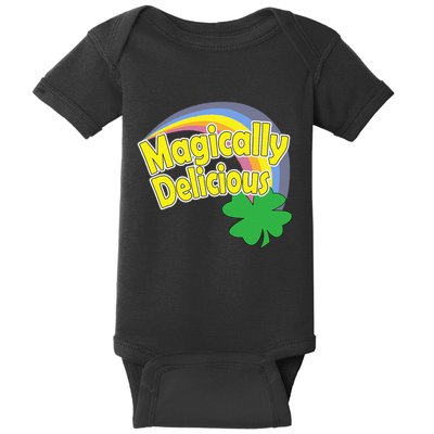 Magically Delicious St. Patricks Day Baby Bodysuit