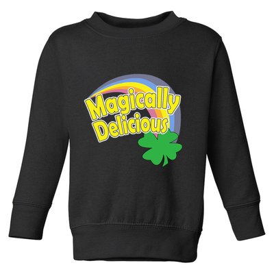 Magically Delicious St. Patricks Day Toddler Sweatshirt
