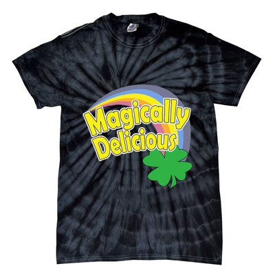 Magically Delicious St. Patricks Day Tie-Dye T-Shirt