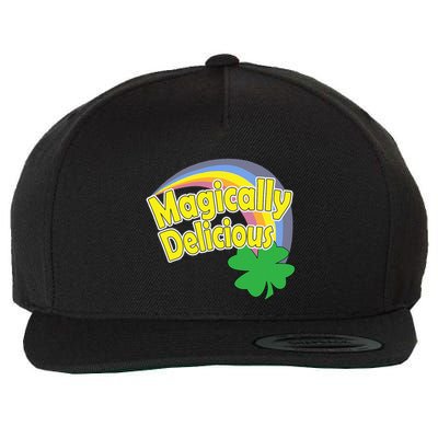 Magically Delicious St. Patricks Day Wool Snapback Cap
