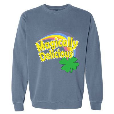 Magically Delicious St. Patricks Day Garment-Dyed Sweatshirt