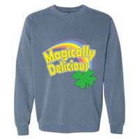 Magically Delicious St. Patricks Day Garment-Dyed Sweatshirt