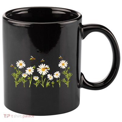 Marguerites Daisy Summer Daisies Flower Garden Gardeners 11oz C Handle Ceramic Mug