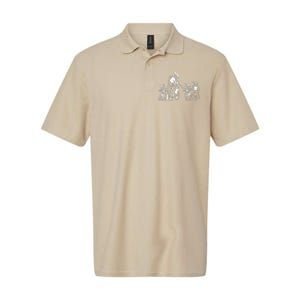 Motocross Dad & Son Trail Bikers MTB Bicycle Fathers Day Softstyle Adult Sport Polo