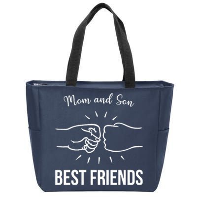 Mum Dad Son Mothers Day Fathers Day Zip Tote Bag