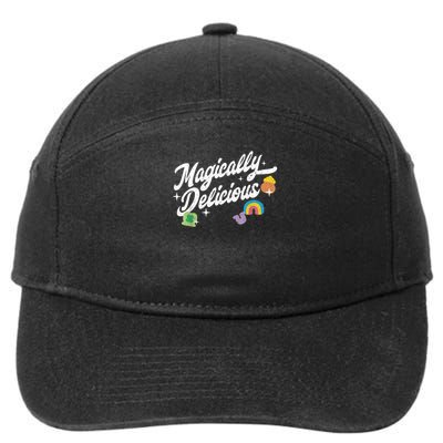 Magically Delicious St Patrick's Day Lucky Charm 7-Panel Snapback Hat
