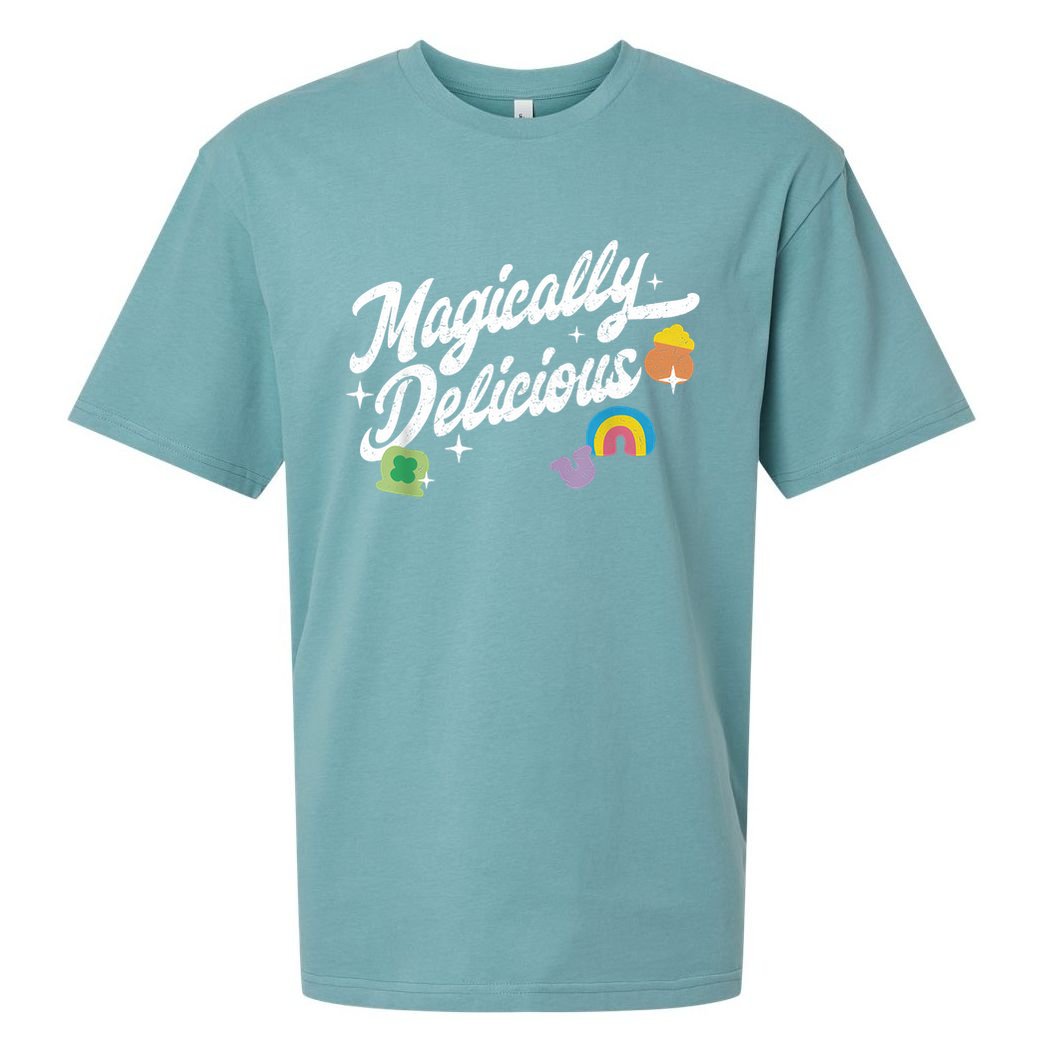 Magically Delicious St Patrick's Day Lucky Charm Sueded Cloud Jersey T-Shirt