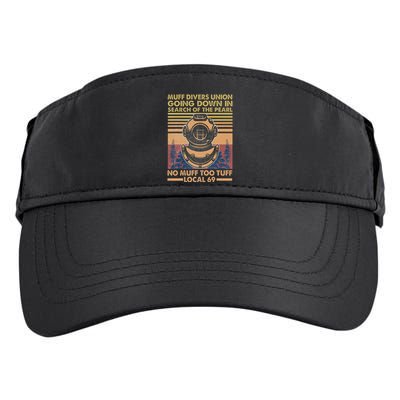 Muff Diving School Muff Diver Union No Muff Too Tuff 69 Adult Drive Performance Visor