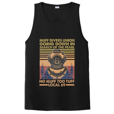 Muff Diving School Muff Diver Union No Muff Too Tuff 69 PosiCharge Competitor Tank