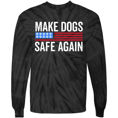 Make Dogs Safe Again TheyRe Eating The Pets Tie-Dye Long Sleeve Shirt