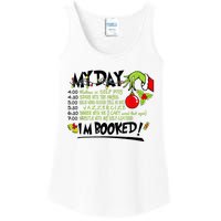 My Day Schedule I’M Booked Christmas Merry Christmas Ladies Essential Tank