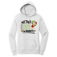 My Day Schedule I’M Booked Christmas Merry Christmas Women's Pullover Hoodie