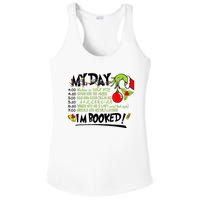 My Day Schedule I’M Booked Christmas Merry Christmas Ladies PosiCharge Competitor Racerback Tank