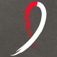 Myelodysplastic Syndromes Awareness Ribbon Cotton Canvas Backpack