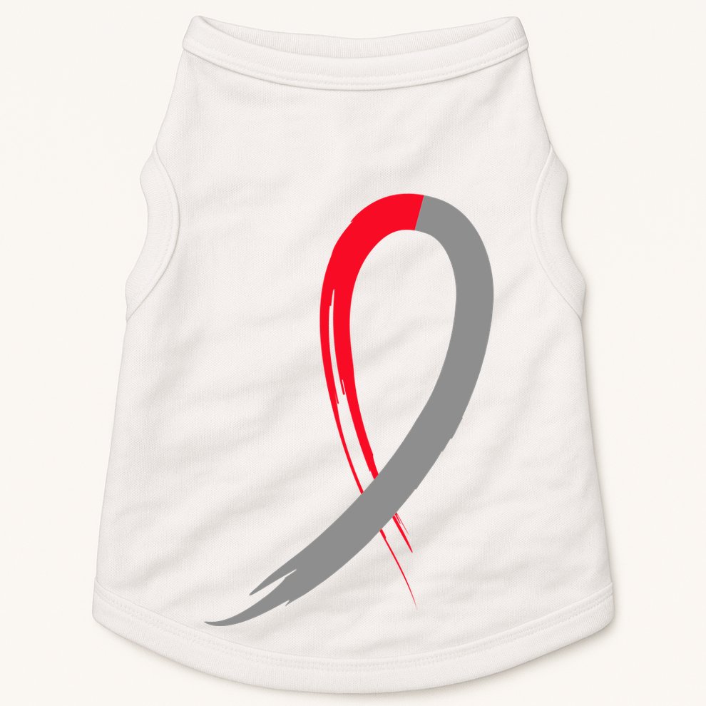 Myelodysplastic Syndromes Awareness Ribbon Doggie Tank