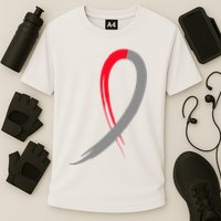 Myelodysplastic Syndromes Awareness Ribbon Cooling Performance Crew T-Shirt
