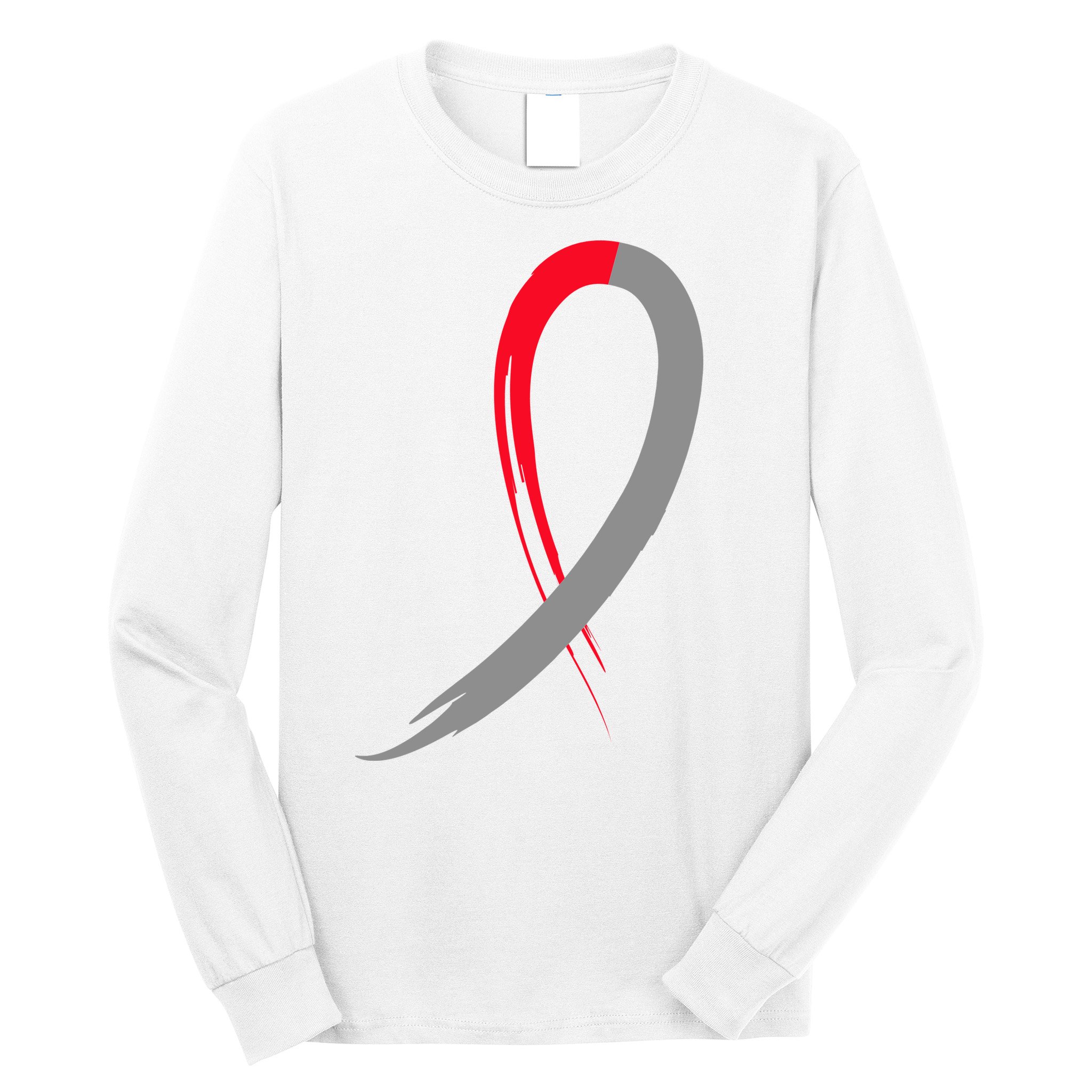 Myelodysplastic Syndromes Awareness Ribbon Long Sleeve Shirt