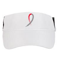 Myelodysplastic Syndromes Awareness Ribbon Adult Drive Performance Visor